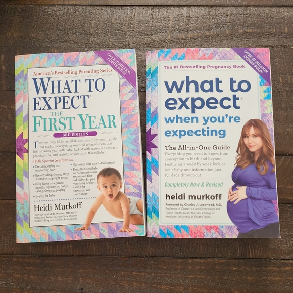 "What To Expect" Pregnancy and 1st Year Books NWOT - Picture 2 of 12